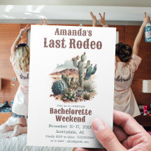 Wüste Last Rodeo Scottsdale Bachelorette Weekend