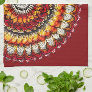 Wüste Medallion - Abstrakt Geschirrtuch