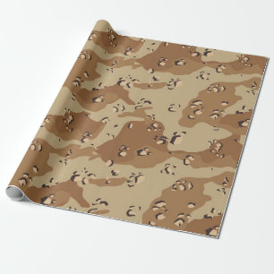 Wüste Military Camouflage Pattern Geschenkpapier