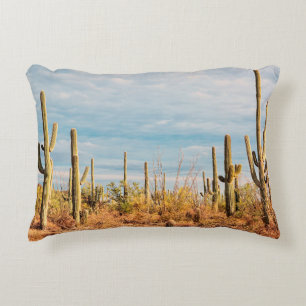 Wüste mit Saguaro cacti Dekokissen