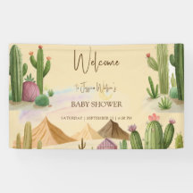 Wüste Oh Cactus Boy Boho Arch Baby Shower
