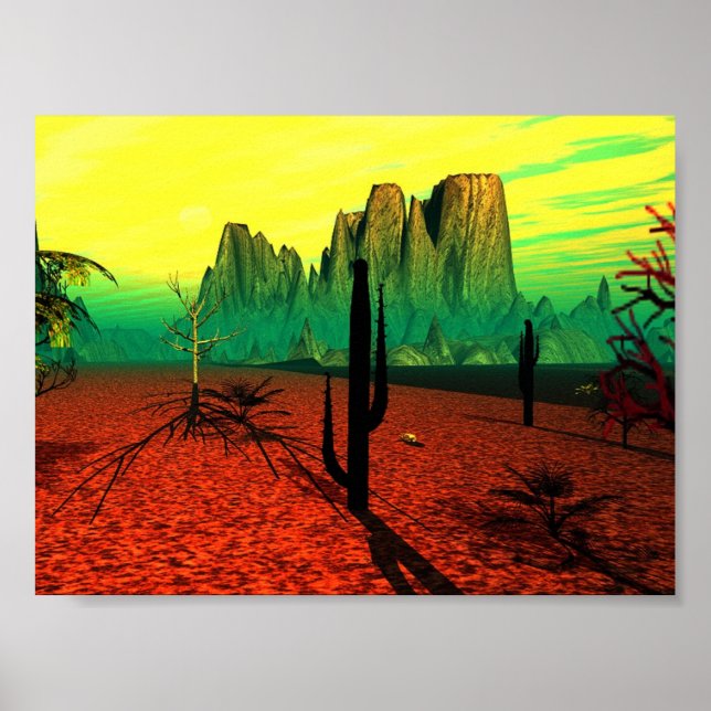 Wüste Poster (Vorne)