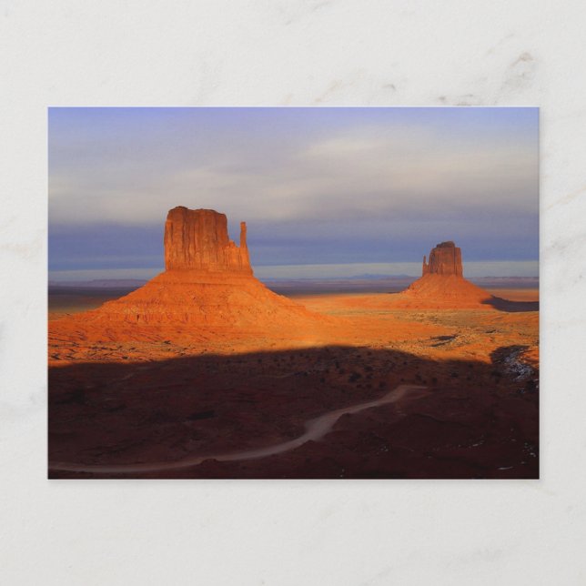 Wüste Postkarte (Vorderseite)