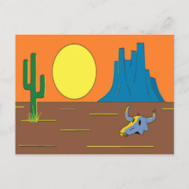 Wüste Postkarte