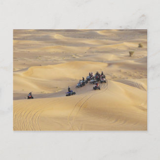 Wüste Quad bikes, Dubai Postkarte