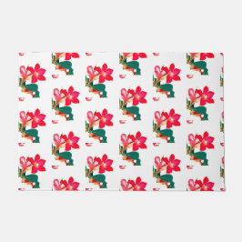 Wüste Rose Red Adenium Blume Summer Oasis Beach Fußmatte