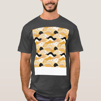 Wüste Seamless Muster Sand Dune Sahara Quicksand T-Shirt