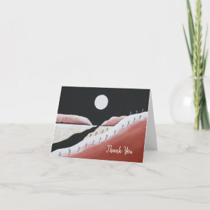 Wüste Südwest Kaktus Danke Karte