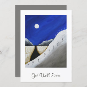 Wüste Südwest-Kaktus werden bald gut Typografie Feiertagskarte