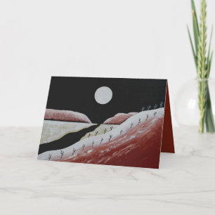 Wüste Südwestkaktus Weihnachten