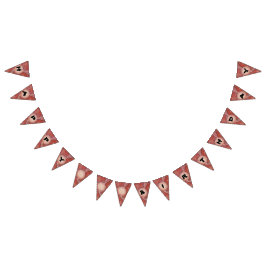 Wüste Sun Aborigine Art Bunting Wimpelkette