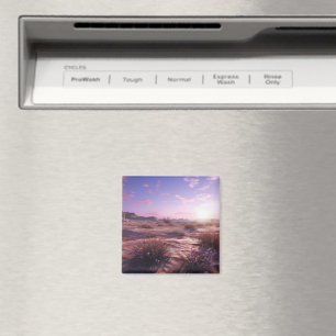 Wüste Sunrise Magnet