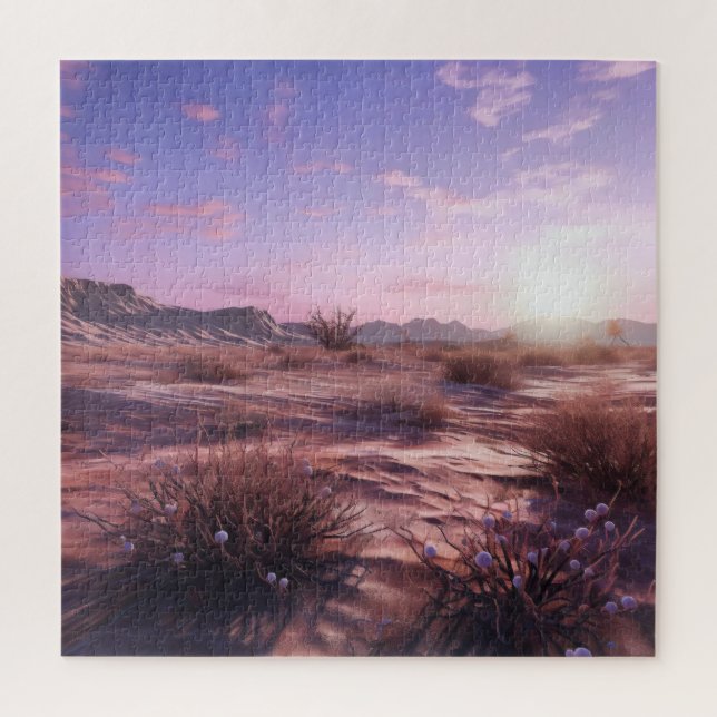 Wüste Sunrise Puzzle (Vertikal)
