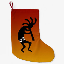 Wüste Sunset Kokopelli Südwestweihnachtliche Weihn Kleiner Weihnachtsstrumpf