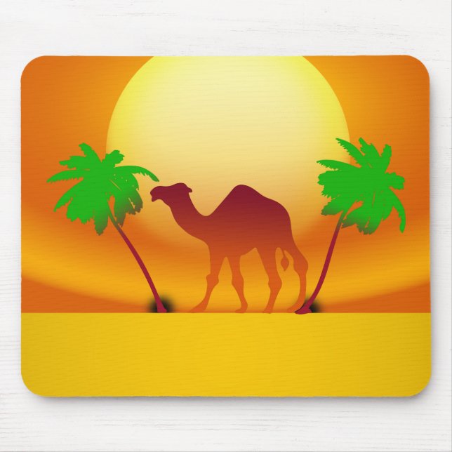 Wüste Sunset Mousepad (Vorne)