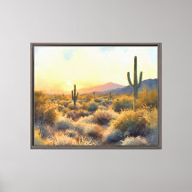 Wüste Sunset Südwestlandschaft