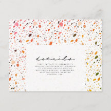 Wüste Terrazzo Wedding Details