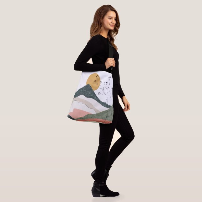Wüste Tragetaschen Mit Langen Trägern (Am Model)