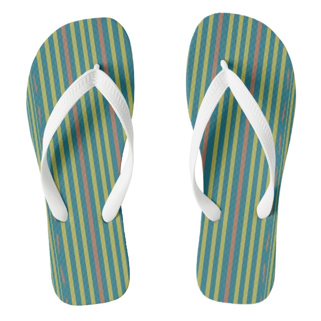Wüste und Lehmstreifen Flip Flops (Fußbett)