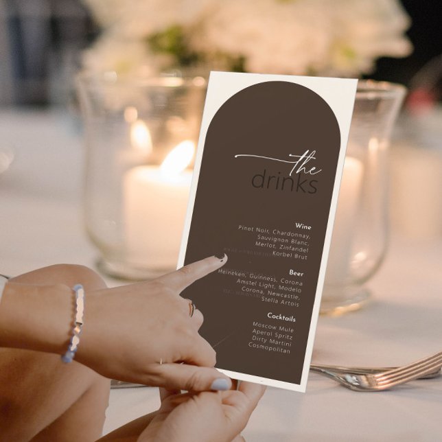 Wüste Vibes Wedding Drink Menu ID1019 (Von Creator hochgeladen)