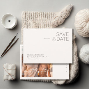 Wüste Vibes Wedding Foto Template Elfenbein H ID10 Save The Date