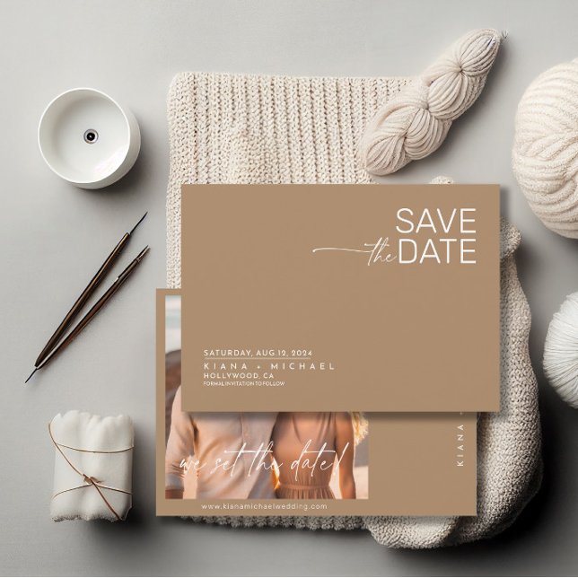 Wüste Vibes Wedding Foto Template Horiz ID1019 Save The Date (Von Creator hochgeladen)