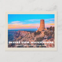 Wüste View Watchtower Grand Canyon Nationalpark