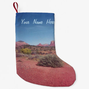 Wüste Vista personalisiert Kleiner Weihnachtsstrumpf