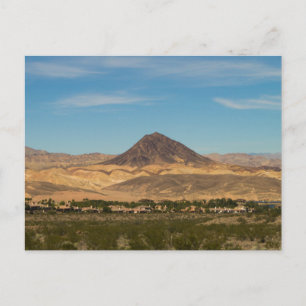 Wüste von Nevada Feiertagspostkarte