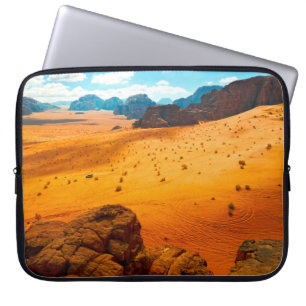 Wüste Wadi Rum, Jordandesert, Wadi, Rum, Jordan, K Laptopschutzhülle