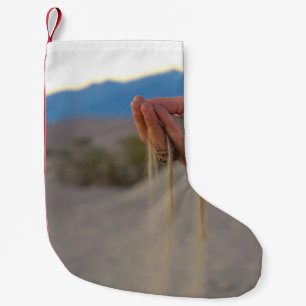 WÜSTE WÄHREND DER NACHTZEIT KLEINER WEIHNACHTSSTRUMPF