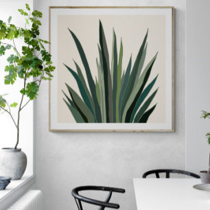 Wüsten-Agave Poster und herunterladbarer Druck