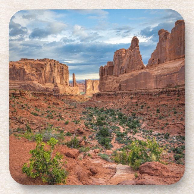 Wüsten | Arches National Park, Utah Getränkeuntersetzer (Vorderseite)