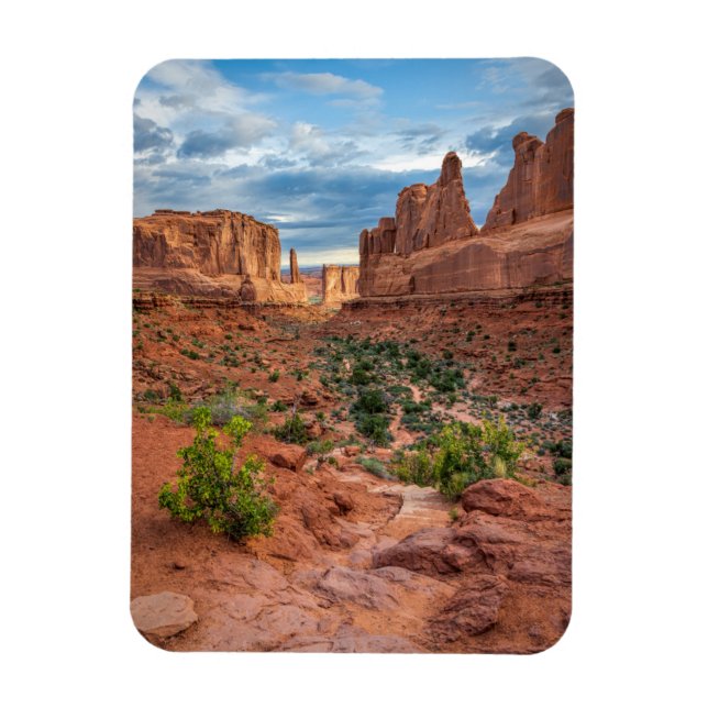 Wüsten | Arches National Park, Utah Magnet (Vertikal)