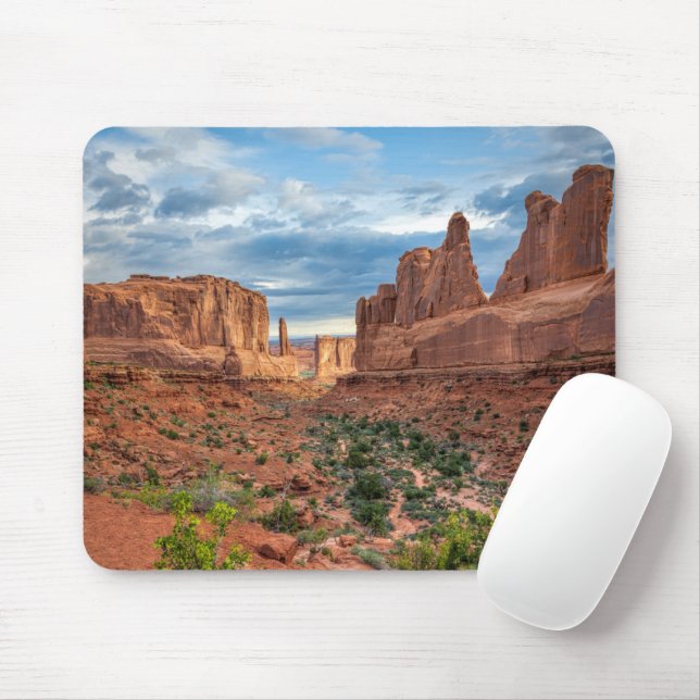Wüsten | Arches National Park, Utah Mousepad (Mit Mouse)