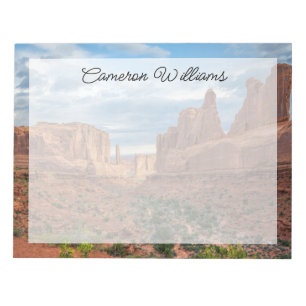 Wüsten Arches National Park, Utah Notizblock