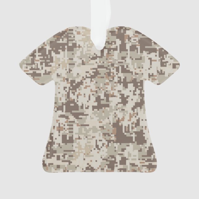 Wüsten-Art-Digital-Tarnungs-Dekor Ornament (Vorderseite)