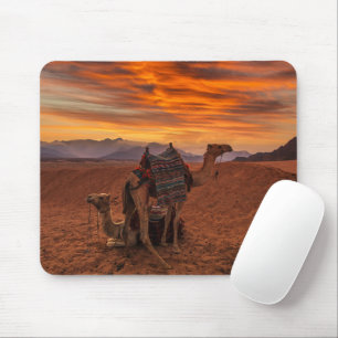 Wüsten   Bactrian Camel Egypt Sand Dune Mousepad