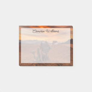 Wüsten Bactrian Camel Egypt Sand Dune Post-it Klebezettel