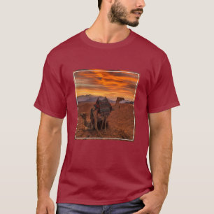 Wüsten Bactrian Camel Egypt Sand Dune T-Shirt