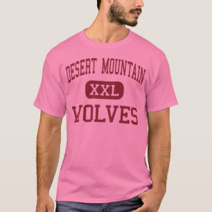 Wüsten-Berg - Wölfe - hoch - Scottsdale T-Shirt