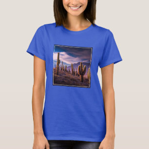 Wüsten Cactus Landscape Argentinien T-Shirt