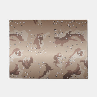 Wüsten-Camouflage-Tarnungs-Muster Fußmatte