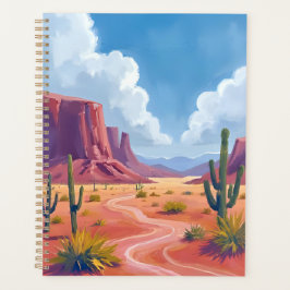 Wüsten-Canyon | Kaktus Natur Landschaft Planer