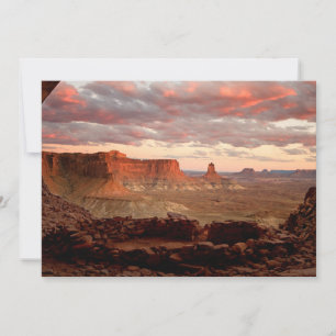 Wüsten   Canyonlands National Park Utah Dankeskarte