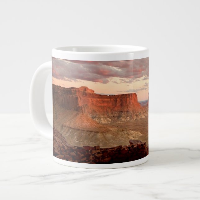 Wüsten | Canyonlands National Park Utah Jumbo-Tasse (Vorderseite Links)