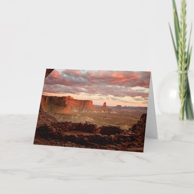 Wüsten | Canyonlands National Park Utah Karte (Vorderseite)