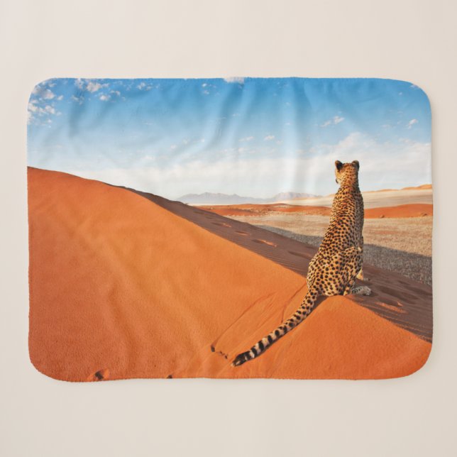 Wüsten | Cheetah Savannah Wüste Sherpadecke (Vorderseite (Horizontal))