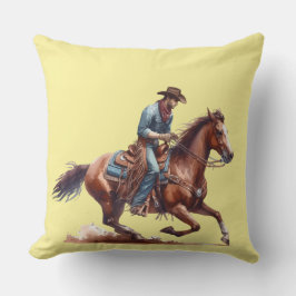 Wüsten-Cowboy  Kissen