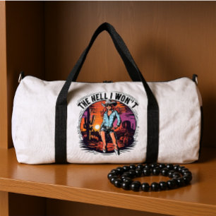Wüsten-Diva: Cowgirl-Charm Duffle Bag